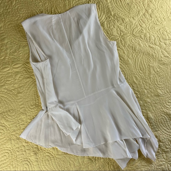 Champagne V-Neck Sleeveless Top - Picture 7 of 11